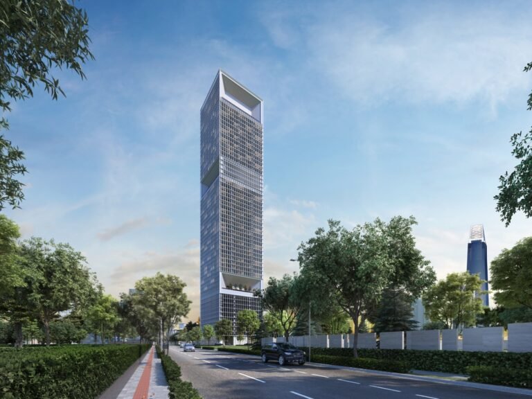 Artist illustration of Conlay building