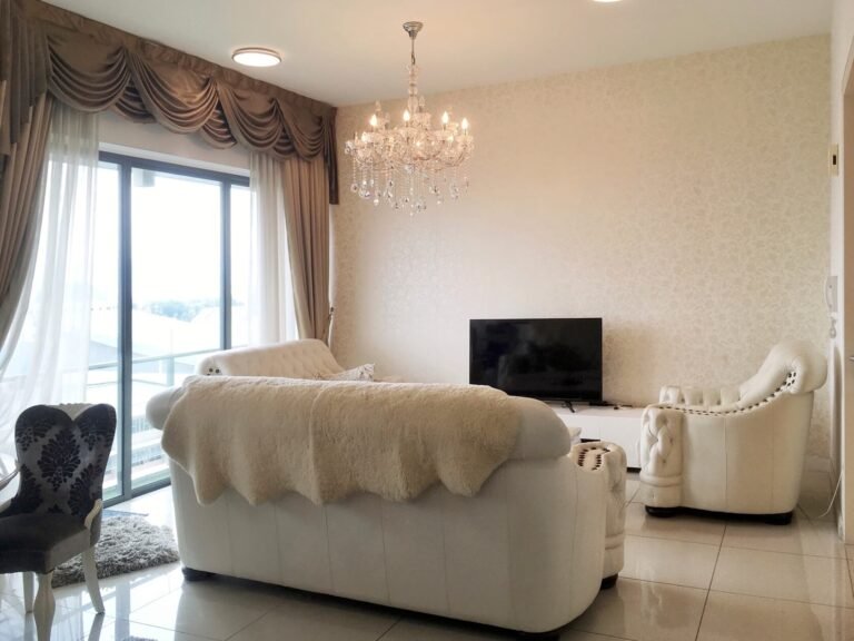 Setia Sky Residences B Type A1 living room view