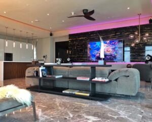 AWH renovation portfolio of Four Seasons Place rack view