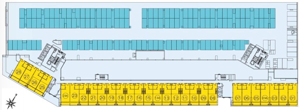 Floor master layout of R&F Seine Cove R1 type unit