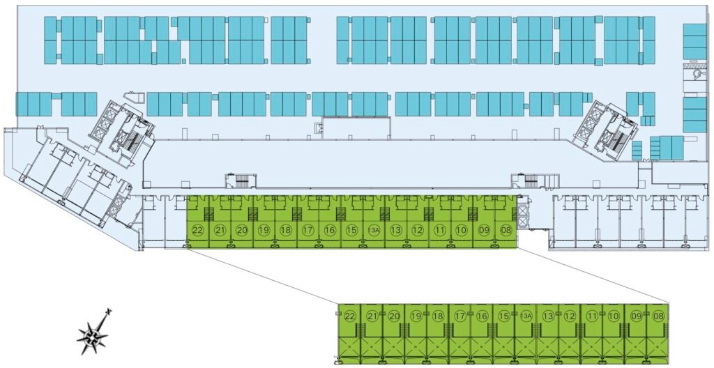 Floor master layout of R&F Seine Cove R2 type unit