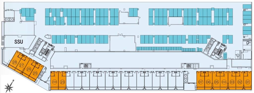 Floor master layout of R&F Seine Cove R1 type unit