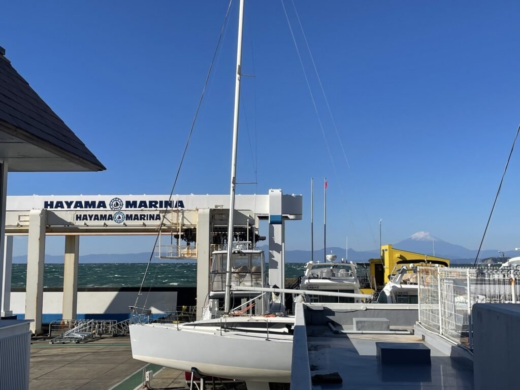 葉山マリーナでヨットも！