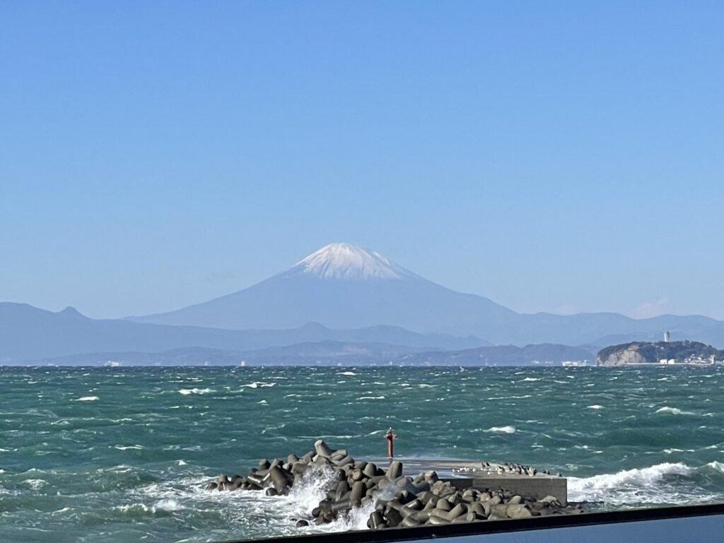 雄大な富士山