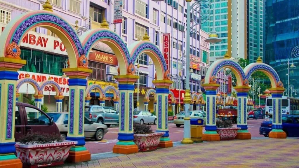 マレーシア・クアラルンプール・不動産管理のtomorrow、観光地名 ペタリン・インディアの実景写真を提供