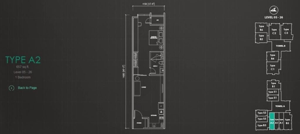 ホライゾンレジデンス 間取りtype a2 写真