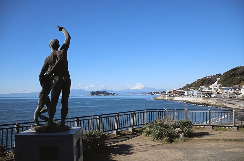 日本神奈川県鎌倉市・不動産管理のtomorrow、観光地名 - 鎌倉海浜公園(稲村ヶ崎地区):徒歩3分(190m) の実景写真を提供