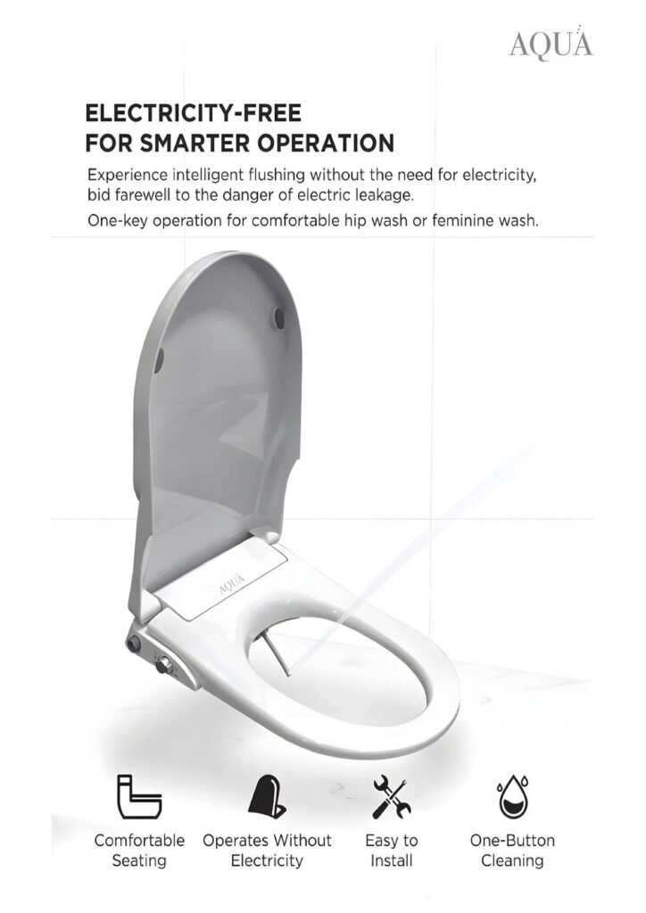 aqua bidet electricity free for smarter operation 1